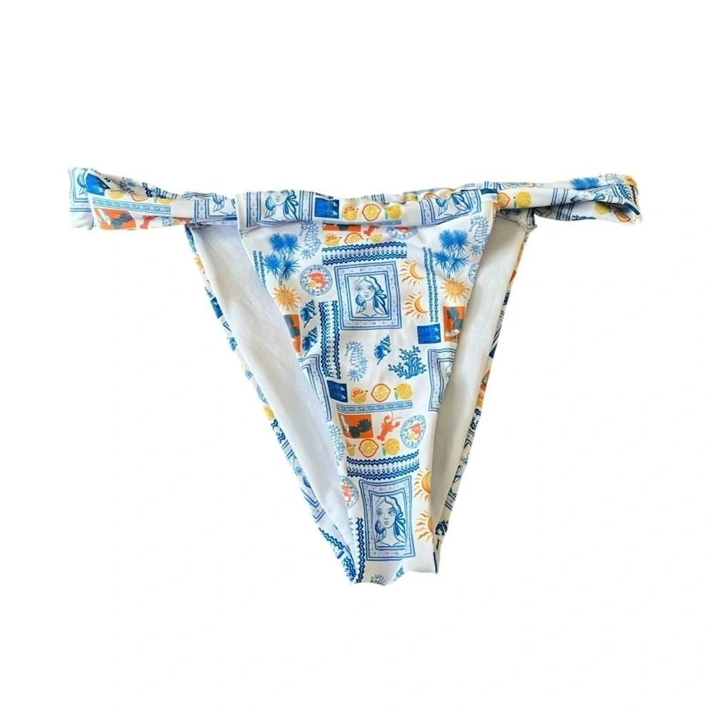 Colorful Patterned Bikini Set - Picture 2 of 4